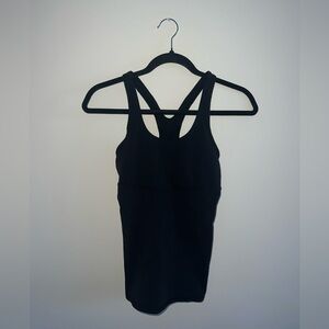 Lululemon Black Racerback Tank Top